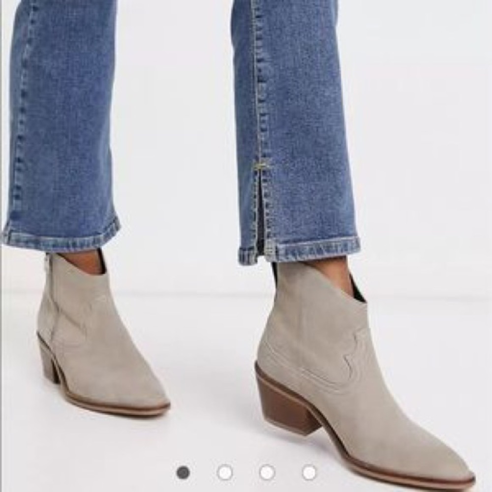 All Saints Carlotta boots in stone size 39